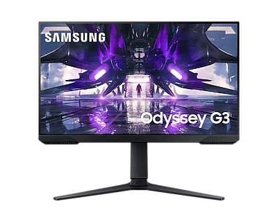 Samsung - 24" LS24AG302NIXCI Odyssey G3 Gaming Monitor, VA, 144Hz, 1mc, HAS Stand, FHD (1920x1080), 