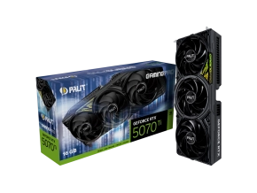 Palit - 16GB GeForce RTX5070Ti GAMINGPRO GDDR7 256bit 3-DP HDMI (NE7507T019T2-GB2031A)