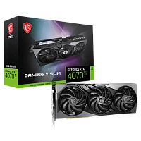 MSI - 12GB GeForce RTX 4070 GAMING X SLIM 12G