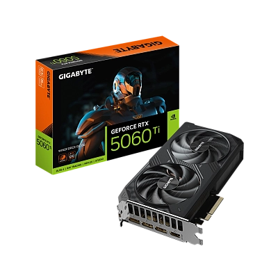 Gigabyte - 8GB GeForce RTX5060Ti WINDFORCE OC GV-N506TWF2OC-8GD