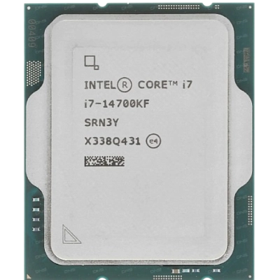 Intel-Core i7 - 14700KF, 3.4 GHz, 33MB, oem, LGA1700, Raptor Lake