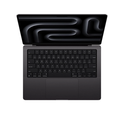 Apple MacBook Pro 14 (M4/ 12CPU/ 16GPU/ LPDDR 24GB/ SSD 512/ 14.2 3024×1964/ Space Black)(MX2H3LL/A)