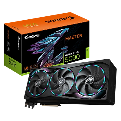 Gigabyte - 32GB GeForce RTX5090 AORUS MASTER DDR7 GV-N5090AORUS M-32GD