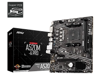 MSI - AMD AM4 A520М-A Pro DDR4