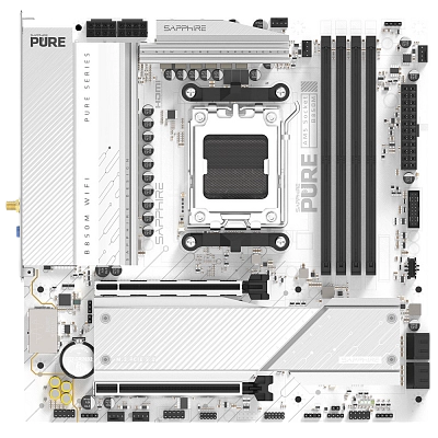 MB SAPPHIRE AMD AM5 PURE B850M WIFI DDR5 (52123-02-40G)