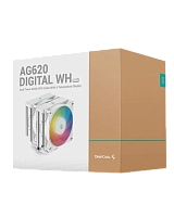 Кулер Deepcool AG620 DIGITAL White ARGB