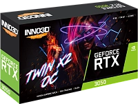 Inno3D - 8GB GeForce RTX3050 TWIN X2 128Bit GDDR6 