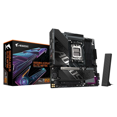 MB Gigabyte AMD AM5 B850M AORUS ELITE WF6E DDR5
