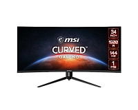 MSI - 34" Optix MAG342CQR Curved Gaming Monitor, VA, 1mc, 144hz, UWQHD (3440x1440), HDMI+DP, RGB