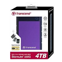 Transcend-Ext HDD 4TB, USB 3,0