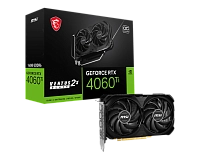 MSI - 16GB GeForce RTX4060Ti VENTUS 2X BLACK 16G