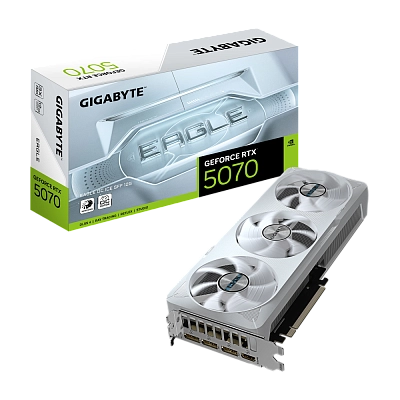 Gigabyte - 12GB GeForce RTX5070 EAGLE OC ICE SFF GV-N5070EAGLEOC ICE-12GD