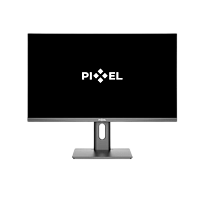 Pixel - 25" PXG25FX Gaming Monitor, IPS, 320Hz, 1mc, FHD (1920*1080), HAS, HDMI+DP, Black  