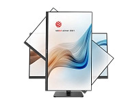 MSI - 27" Modern MD272XP Monitor, IPS, 1mc, 100hz, FHD (1920x1080), HDMI+DP, Speaker, Black 