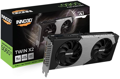 Inno3D - 16GB GeForce RTX5060Ti TWIN X2 GDDR7 128bit (N506T2-16D7-191073N)