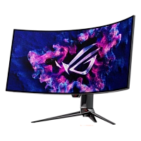 ASUS - 39" ROG Swift OLED PG39WCDM Curved Gaming Monitor, 240 Hz, 0.03 ms, UWQHD (3440x1440),  G-SYN