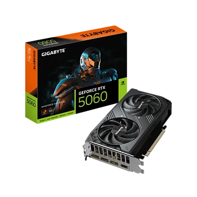 Gigabyte - 8GB GeForce RTX5060 WINDFORCE MAX OC GV-N5060WF2MAX OC-8GD