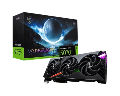 MSI - 16GB GeForce RTX5070Ti VANGUARD SOC (912-V531-074)