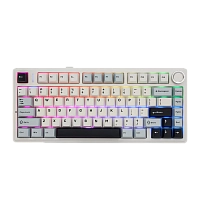 Клавиатура механическая AULA F75(white/blue/grey)