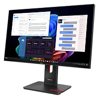 Lenovo - 27" ThinkVision T27UD-40, WLED, 60Hz, 4mc, UHD (3840x2160) 4K, HDMI+DP+TypeC, Eclipse Black