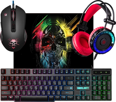 Игравая клавиатура + мышь Defender Singularity MKP-118