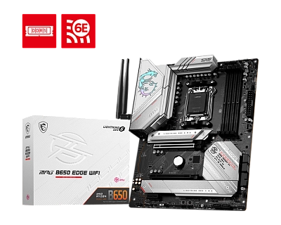 MB MSI AMD AM5 MPG B650 EDGE WIFI DDR5