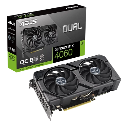 ASUS - 8GB GeForce RTX4060 EVO OC Edition GDDR6 