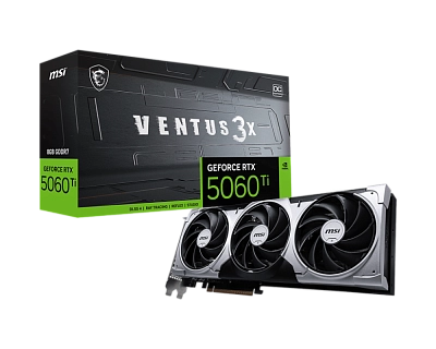 MSI - 8GB GeForce RTX5060Ti VENTUS 3X OC (912-V812-080)