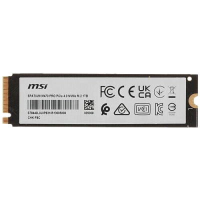 SSD M2 MSI 1000GB SPATIUM M470 PRO Gen4 6000 MB/s NVMe (S78-440L0J0-P83)