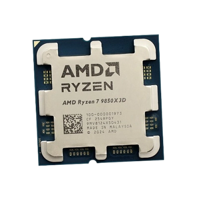 AMD Ryzen™ 7 Granite Ridge 9850X3D - 4.7 Ghz, 8 cores/16 threads, GPU, AM5, (100-000001973), oem