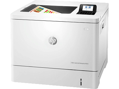 HP - Color LaserJet Enterprise M554dn (A4, 33стр/мин, 1Gb, сетевой, USB2.0, LCD, двусторонная печать