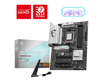 MB MSI AMD AM5 B850 GAMING PLUS WIFI DDR5 WiFi6E