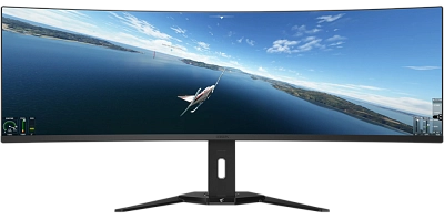 Aorus - 49" CO49DQ Gaming Monitor, 144Hz, 0,03mc, DQHD (5120x1440), 4K, HDMI, DisplayPort, Type-C, 