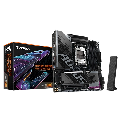 MB Gigabyte AMD AM5 B840M AORUS ELITE WiFi6 DDR5