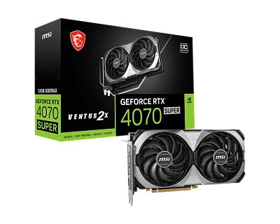 MSI 12GB GeForce RTX 4070 SUPER VENTUS 2X OC 