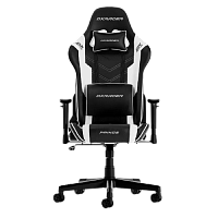 Кресло - DXRacer P132 Prince Series Gaming Chair - Black / White