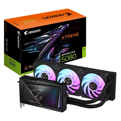 Gigabyte - 16GB GeForce RTX5080 AORUS XTREME WATERFORCE DDR7 GV-N5080AORUSX W-16GD