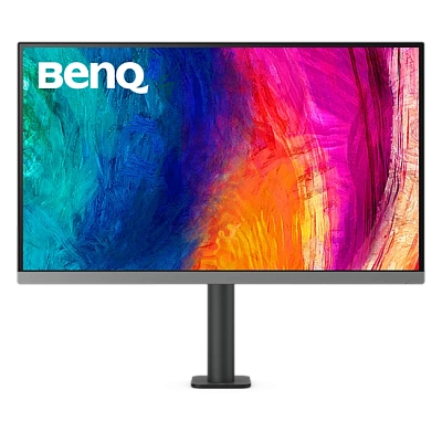 BenQ - 27" DesignVue PD2706U 4K Monitor, IPS, 60Hz, 5mc, UHD(3840x2160), HDMI, Type C, Audio, Pivot