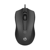 Проводная мышка HP 100 Wired Mouse - Black (p/n 6VY96AA)