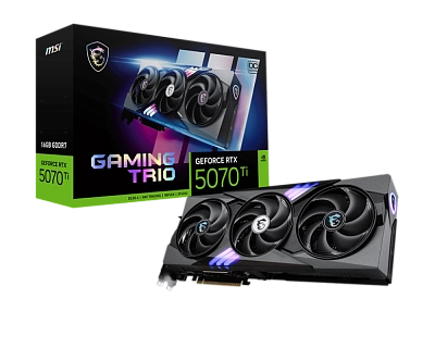 MSI - 16GB GeForce RTX 5070Ti GAMING TRIO OC PLUS (912-V531-056)