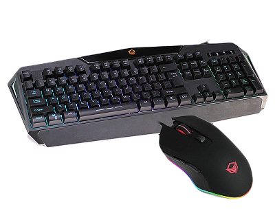 Meetion MT-C510 Backlit Gaming Keyboard and Mouse Combo US+RU 