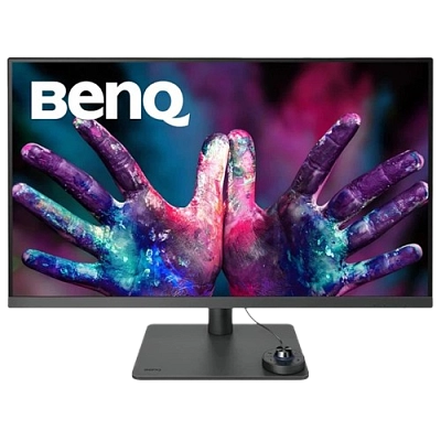 BenQ - 32" PD3205U 4K Monitor, IPS, 60Hz, 5mc, UHD(3840x2160), HDMI, Type C, KVM, Audio, Black,