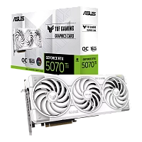 ASUS - 16GB GeForce RTX5070Ti TUF GAMING WHITE OC GDDR7 (90YV0MD3-M0NA00)