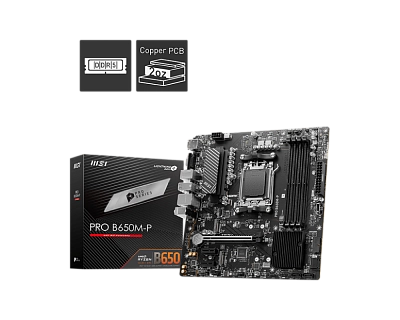 MB MSI AMD AM5 B650M-P DDR5