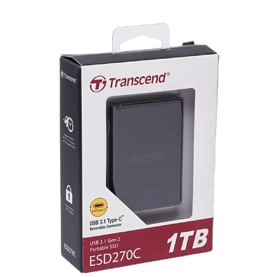 Ext SSD Transcend 1TB ESD270C USB 3.1 Type-C (TS1TESD270C)