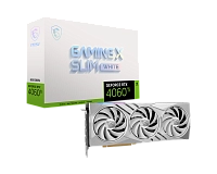 MSI - 8GB GeForce RTX 4060Ti GAMING X SLIM White (912-V515-068)