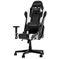 Кресло - DXRacer P132 Prince Series Gaming Chair - Black / White