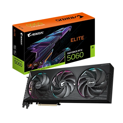 Gigabyte - 8GB GeForce RTX5060 AORUS ELITE GV-N5060AORUS E-8GD