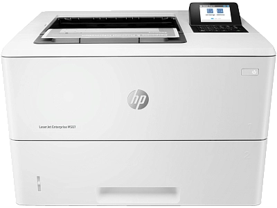 HP - LaserJet Enterprise M507dn (A4, 43 стр/мин, 512Mb, LCD, USB2.0, сетевой, двустороная печать) 