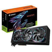 Gigabyte - 16GB GeForce RTX5070Ti AORUS MASTER GV-N507TAORUS M-16GD